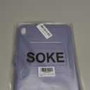 Soke Case for iPad (A16) 11th Generation 11-inch 2025, iPad 10th Generation 10.9-inch 2022, with Built-in Screen Protector and Kickstand, Rugged Full Body Protective Cover - Lavender Gray