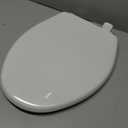 Little2Big Toilet Seat with Built-In Toddler Potty Training Seat, Slow Close, Easy to Install, Made in USA, ELONGATED, White