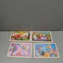 Wooden Puzzles Toys for Kids Ages 3-5, Set of 4 Packs with 20-Piece Unicorn Mermaid Princess Wood Jigsaw Puzzles, Preschool Educational Brain Teaser Toys for Girls 3 4 5 6 Years Old.