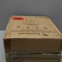 Bonsaii Paper Shredder for Home Use, 3.4 Gal Wastebasket, 6 Sheet Crosscut Paper Credit Cards, Staples, and Clips Shredder for Home Office Use, Portable Handle Design (C237-B New Version), Black