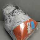 Calming Dog Bed Fluffy Plush Dog Mat for Furniture Protector with Removable Washable Cover for Large Medium Small Dogs and Cats (Large, Light Grey) (45.0"L x 37.0"W x 6.0"Th)