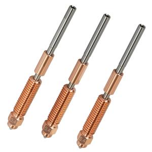 3PCS 0.4mm Unicorn Nozzle for Creality K1 / K1 Max/Ender 3 V3 / V3 Plus / K1C / K1 SE  Quick-Swap Hotend Nozzle with Titanium Heatbreak, Hardened Steel Tip