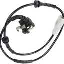 Downhill 1 PC ABS Wheel Speed Sensor, Durable Rear Left and Right Anti-Lock Sensor, Compatible with Peugeot 307 308 408 Accessories, Replacement#4545L0 454508 9665386880 (Black)