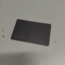 Air-Tag Wallet Tracker Card (iOS Only) - 0.07in Slim Tracking Card, IP68 Waterproof Bluetooth Smart Card, Work with Apple Find My, [Apple MFi Certified], Item Finder for Luggage, Passports, Purse (Light Black)