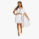 Morph Greek Goddess Costume - Women's Toga Costume, Halloween Goddess Outfit for Women, Greek Toga Dress large