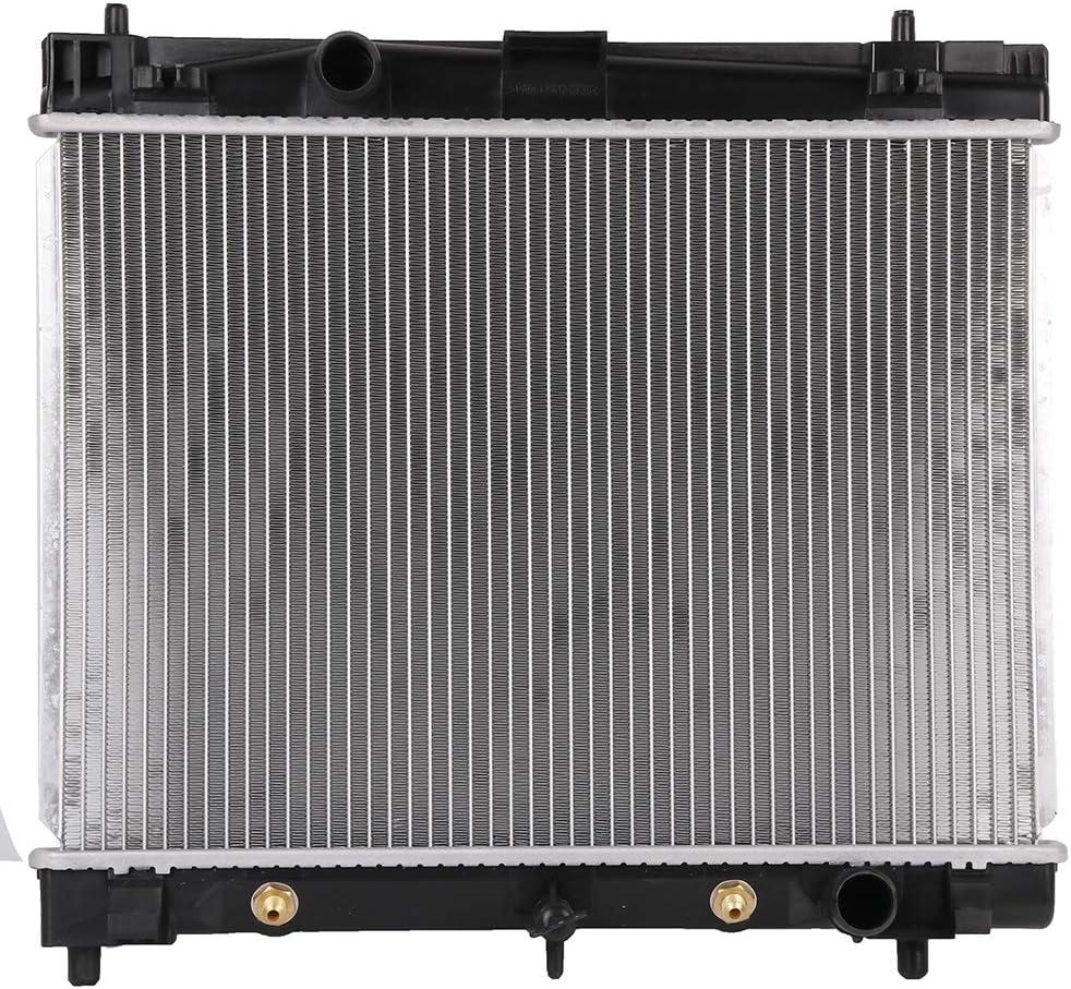 SCITOO Engine Coolant Radiator Assembly for Scion xD 08-14 & for Toyota Yaris 06-19 1.8L 1.5L, Replace 2890; 1640021371; TO3010306;