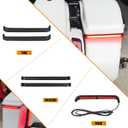 Saddlebag Tail Light LED Running Brake Sequential Turn Signals Fit for Harley Touring CVO Street Glide FLHXSE FLHX Road Glide FLTRXSE FLTRX FLTRXSTSE 2023.5-2025 (Black Lens)