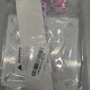 Mermaid Scale Stencil Set 9 Pieces Reusable Mermaid Face Makeup Stencils Fish Scale Templates, 3 Bottles Glitter and 4 Pcs Eye Makeup Brushes - Women Girl Cute Make Up DIY Tool Set