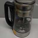 Percolator Coffee Pot Electric 10 Cup, Automatic Keep Warm, Stainless Steel Basket, Cool-Touch Handle