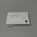 2 x 4 Pack Compatible with Apple Airtag Holder with Keychain,IPX8 Waterproof GPS Cover for Air-Tags Shockproof [Anti-Scratch] Item Finders Case for Pets,Kids,Luggage-Yellow+Brown+Orange+Rosered