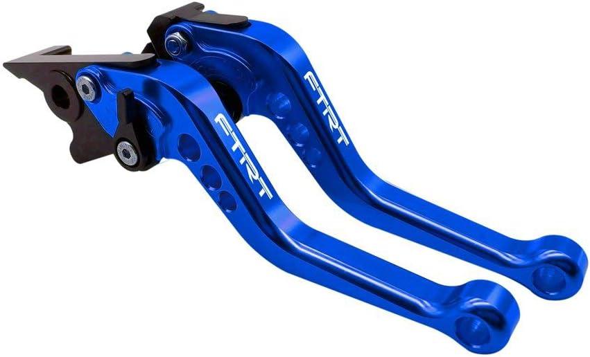 Short Brake Clutch Levers Compatible with MT-07 FZ-07 MT-09 FZ-09 2014-2020/ XJ6 Diversion 2004-2015/ FZS1000 FZ1 FAZER 06-15/ FZ6R 09-15/ FZ8 2011-2015/ XSR700 XSR900 16-19: Blue