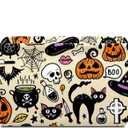 Halloween Basket with Handles Spooky Boo Basket Stuffers for Women Girls Boyfriend Mens Large Collapsible Storage Container for Shelves Home Office Toys (3)