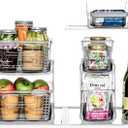 madesmart 2 Tier Organizer, Under Cabinet Storage with Pull Out Sliding Drawers, for Cleaning Supplies, Undersink, Sponges, Bottles & Bath, Adjustable Dividers & Pull Out Baskets, Grey