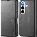 TUCCH Case Wallet for Galaxy S26, Kickstand [RFID Blocking] 3 Card Holder, Folio Magnetic PU Leather [TPU Shockproof Interior Case] Protective Folio Cover Compatible with Galaxy S26 6.3" 2026, Black
