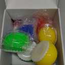 4-Pack Vomiting Puking Egg Stress Balls, Fidget Toys Slime Ball | 8-Pack Slime Squeeze Prank Sensory Toy for Teens, Adults & Kids | Family Novelty Gag Gift,Christmas Stocking Stuffers (2green+2yellow)