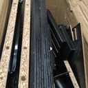 conifferism Fluted Black Nightstand 3 Drawers, Bedroom 26 Tall Bedside Night Stand, Modern Bed Side End Table Living Room, 19 Small Space Mid Century Storage Cabinet