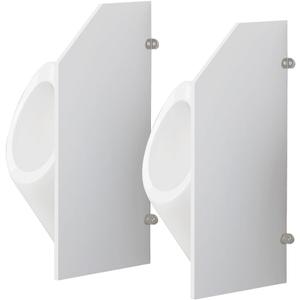 Public Toilet Partition for Men's Durable Wall-Mounted Men's Urinal Privacy Screen - Public Toilet Partition for Kindergartens, schoolShopping Malls, and Public Places 35.43x15.74x0.63 inch 1PCS