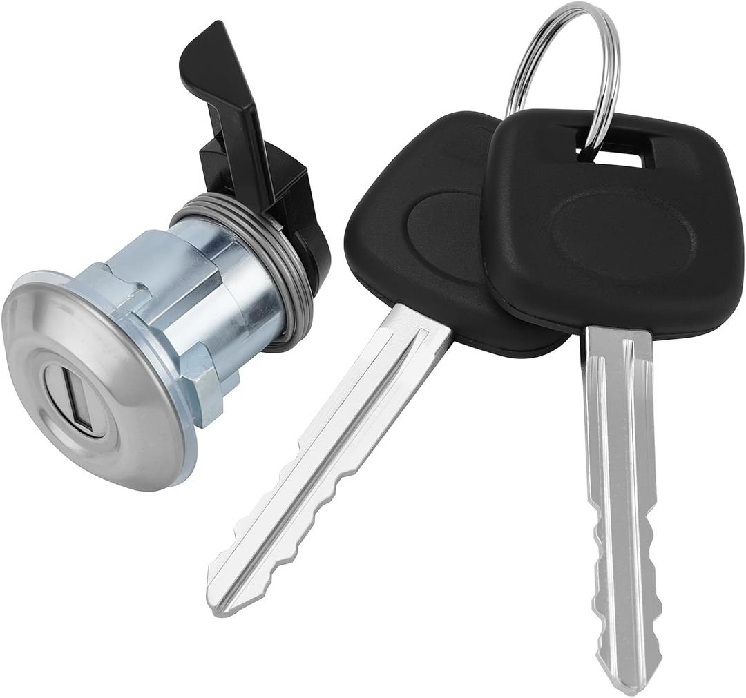 69058-35140 Fuel Door Lock Cylinder w/Keys for Toyota Tacoma 1995-2004/for Toyota Tundra 2000-2003 Replaces# 69058-29016, 69058-26030, 69058-34020