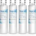 WF3CB Water Filter Replacement, HP006 Compatible with Frigidaire WF3CB, Pure Source 3, WF425, 706465, 242069601, 242086201, 242017800, Height 9 inches, 4 Count