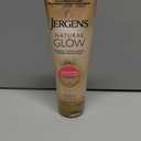 Jergens Natural Glow Self Tanner Body Lotion, Sunless Tanning, Fair to Medium Skin Tone, Daily Moisturizer with Coconut Oil, Vitamin E and Antioxidants, 7.5 Oz