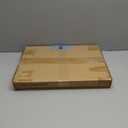 Asgolion Couch Tray Insert for Middle, 15.75"x12.6" Wood Sofa Tray, Folding Couch Armrest Table Fit Armless Couch/Sectional, for Drink Snacks Phone Remote Holder, White