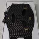 INIA Red Light Therapy Mask for Face  4 Light Modes with 850nm NIR, Red & Blue LED Light Therapy, 2600mAh Rechargeable LED Face Mask for Radiant Glow at Home, Black