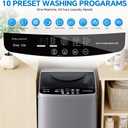 OLIXIS 1.06 Cu.Ft. Portable Washing Machine, Full-Automatic Laundry Washer