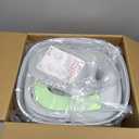 KB 3-in-1 Potty Training Toilet (Chair, Seat, Step Stool) - 9 CM Splash Guard, One-Click Assembly, Easy to Clean - Versatile Toddler Potty Trainer for Boy Girl - Grey