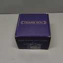 100 Pack Blue Thank You Cards & 100 Pack White Envelopes 4.25 x 6.25 inches Elegant Fold Over Greetings Blank Inside, Handwritten Style For Business Graduation Baby Shower & Wedding