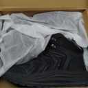 Women's Orthopedic Waterproof Trekking Hiking Boots: Casual Plantar Fasciitis Arch Support Hammer Toes Orthotic Massage Walking Shoes, Neuropathy Pain Leisure Camping Outdoor Ankle Boots Black Size 6