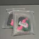 2 x 38pcs Witch Birthday Party Decorations Set Include 1pc Banner, 6pcs Hanging Swirls,18pcs Balloons,12pcs Cake Toppers and 1pc Cupcake Toppers for Pink and Green Witch Party