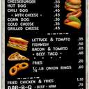 1940's Diner Menu Tin Sign Vintage Restaurant Metal Signs 50s Diner Decoration Retro Home Plaque For Kitchen Bar 8x12 Inches (P7)