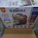 Ninja SLUSHi Max XXL Smart Frozen Drink Maker, Top Performance, Smart Technology, Party-Size 150 Oz Capacity, No Ice Needed, 6 Programs, Ideal Temp, Texture up to 12 Hours, Peach, FS605