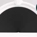 Myshade Arch Window Shades Half Circle Blackout Cellular Shades Cordless No Drill Blinds for Windows Half Moon Honeycomb Fabric No Tools Room Darkening Shades Easy Install (Black 36" X 72") (Black-1 Pack)