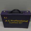 Professional Cupping Set *Made in Korea* (17 Cups) with Extension Tube($3.00 Value) KS Choi Corp "Made in Korea."