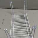 Kitchen Shelves, Cabinet Organization Mini Storage Shelf, White,Set of 2