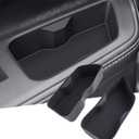 Rear Door Cup Holder Inserts for Toyota Grand Highlander 2026 2025 2024, Interior Accessories 2nd Row Silicone Cup Holders Covers Protector for 2024-2026 Grand Highlander, Black