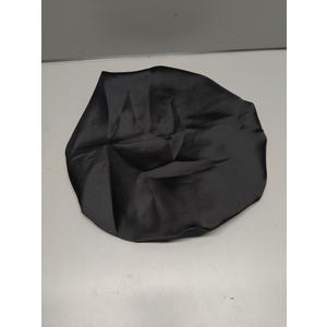 2Pcs Silk Bonnet for Sleeping, Satin Hair Bonnets, Soft Elastic Band Silk Sleep Cap, Hair Wrap for Women (Black Gold)