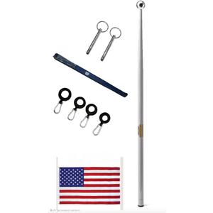 16Ft. Telescopic Fiberglass Flagpole