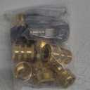 Twinkle Star Pressure Washer Adapter Set, Quick Disconnect Kit, M22 14 mm Quick Connect Swivel to 3/8'' Quick Connect Fittings, 3/4" to Quick Release 9 Sets (Brass)