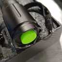 MALTERZER Rechargeable Self-Defense Flashlight Perfect For Pet Walking, Black