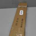 Antique Bronze Curtain Rod - 28-56" with 1" Diameter Discs, Adjustable Room Darkening Curtain Rod with Aluminum Finials and Brackets, Wrap Around Design