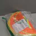 Liitrsh 4 Pcs High Visibility Reflective Sun Hat with Neck Flap Wide Brim Work Safety Boonie Hats Adjustable Bucket Cap for Men Women