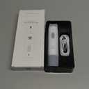 Casfuy Dog Nail Grinder Upgraded - Professional 2-Speed Electric Rechargeable Pet Nail Trimmer Painless Paws Grooming & Smoothing for Small Medium Large Dogs & Cats (White)