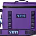 YETI Hopper Flip 18 Portable Soft Cooler, Pace Purple/ Blue