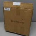 Dinner Plates, Set of 6, 10 inch, Black Porcelain with Gold Trim, Black Plates, Gold Ceramic Plates, Ideal for Desserts and Appetizers.