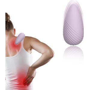 Handheld Portable Massage Balls for Myofascial Release, Trigger Point Therapy, Muscle Knots, and Yoga Therapy, Pain Relief & Muscle Shoulders, Neck, and Back Recovery - Light Purple