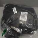 Tegeme 70-74 Inch Fire Pit Cover Round for in Ground 600D Oxford Cloth Waterproof Heavy Duty Built in Stone Fire Pit Cover for Outdoor Patio, Black