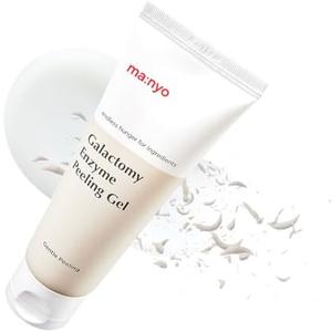 MANYO Galactomy Enzyme Peeling Gel, Face and Body Scrub, Dead Skin Remover, Blackhead Remover, Korean Exfoliating Gel, Korean Skin Care, 2.5fl oz (75ml)