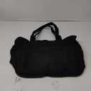 Beach Pool Bags Tote for Women Ladies Large Gym Tote Carry On Bag With Wet Compartment for Weekender Travel Waterproof (Quilted Black Small Squares)